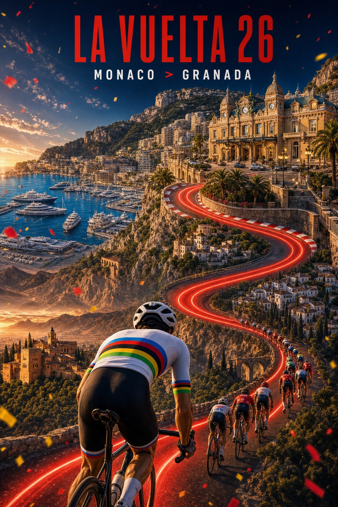 Vuelta a España 2026 — Monaco to Granada